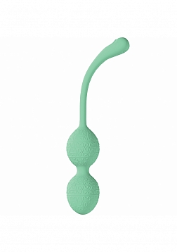 Loveline - PelviFit Beads Kegel Vibe - 10 Function - Vibrating - Waterproof - Remote - Green
