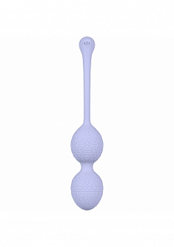 Loveline - PelviFit Beads Kegel Vibe - 10 Function - Vibrating - Waterproof - Remote - Lavender