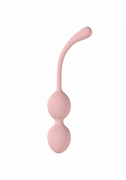 Loveline - PelviFit Beads Kegel Vibe - 10 Function - Vibrating - Waterproof - Remote - Pink