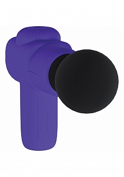 Loveline - MicroBoost Massager - 10 Function - Vibrating - Waterproof - Food Grade Silicone - Purple