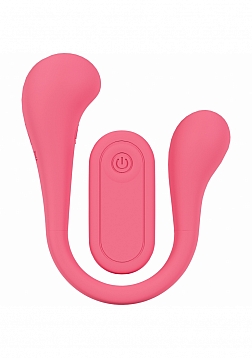 Loveline - FlexEase Bend Vibe - 10 Function - Vibrating - Waterproof - liquid Silicone - Pink