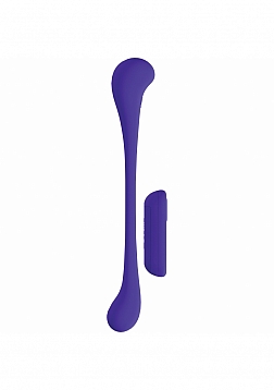 Loveline - FlexEase Bend Vibe - 10 Function - Vibrating - Waterproof - liquid Silicone - Purple