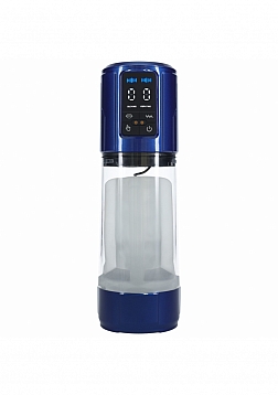 PUMPED - UltraLift - Automatic Masturbator - Waterproof - 10 Function - Metallic Blue