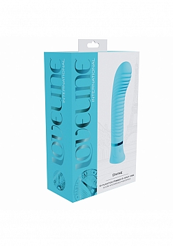 Loveline - Divine - 10 function Ribbed G-spot Vibe - Silicone - Rechargeable - Waterproof