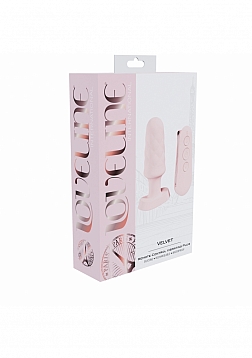 Loveline - Velvet - Remote Control Vibrating Plug - Silicone - Rechargeable - Waterproof