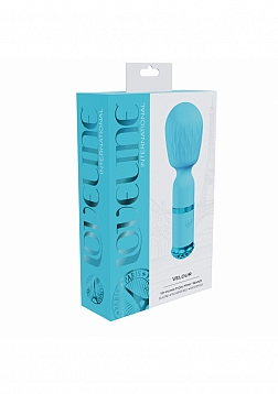 Loveline - Velour - 10 function MIni-Wand - Silicone - Rechargeable - Waterproof