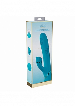 VIVE - Fiore - Rechargeable Triple Motor - G-Spot Air Wave VIbrating and Tapping Flared Clit Stimula