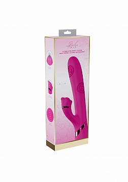 VIVE - Fiore - Rechargeable Triple Motor - G-Spot Air Wave VIbrating and Tapping Flared Clit Stimula