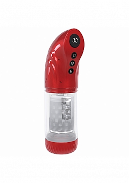 PUMPED - StrokeMate - Masturbator - Hundreds of Combined Functions - Suction - Rotation - Thrusting