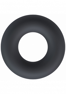 LEVELZ - Solid Silicone Cock Ring - XS - Black