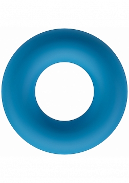 LEVELZ - Liquid Silicone Cock Ring - M - Teal