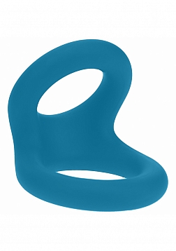 LEVELZ - Double O Silicone Cock Ring - S - Teal