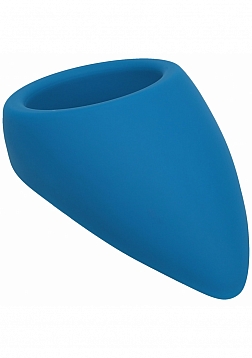 LEVELZ - Teardrop Silicone Cock Ring - Teal