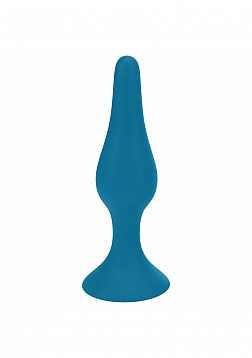 LEVELZ - Slim Silicone Anal Plug - XLarge - Teal