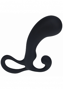 LEVELZ - Bulb with Loop Silicone Prostate Massagerr - Medium - Black