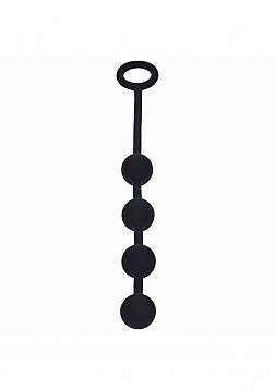 LEVELZ - Round Silicone Anal Balls - S - 20mm - Black