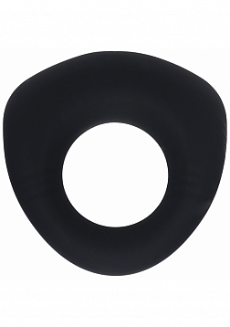 LEVELZ - Sealed Liquid Silicone Vibrating Cock Ring - Black