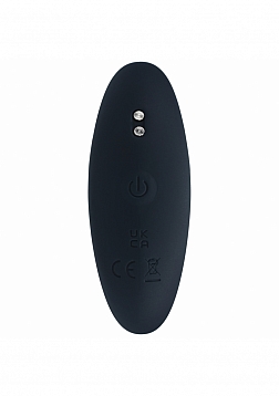 LEVELZ - Vibrating Silicone Prostate Stimulator Anal Plug - Small - Black