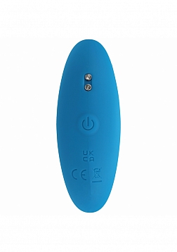 LEVELZ - Vibrating Silicone Prostate Stimulator Anal Plug - Small - Teal