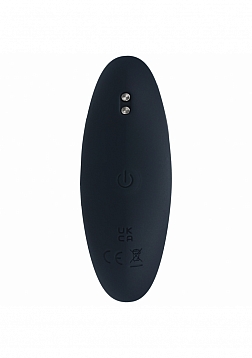 LEVELZ - Vibrating Silicone Prostate Stimulator Anal Plug - Medium - Black