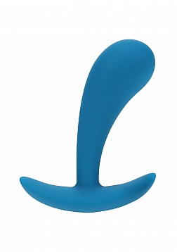 LEVELZ - Vibrating Silicone Prostate Stimulator Anal Plug - Medium - Teal
