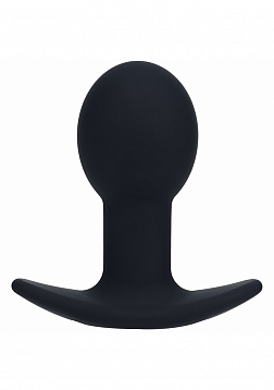 LEVELZ - Single Bulb Vibrating Silicone Anal Plug - Black