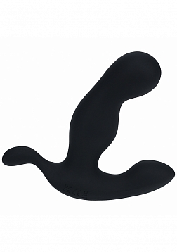 LEVELZ - Heating & Vibrating Silicone Prostate Stimulator - Black