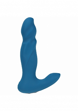 LEVELZ - Vibrating & Thrusting Silicone Prostate Massager - Teal