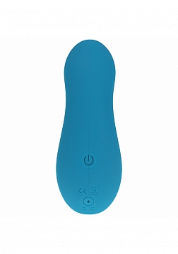 LEVELZ - Dual Motor Remote Control Beaded Vibrating Liquid Silicone Prostate Stimulator  - Teal