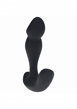 LEVELZ - Dual Motor Remote Control Dual Motor Vibrating Liquid Silicone Prostate Stimulator - Black
