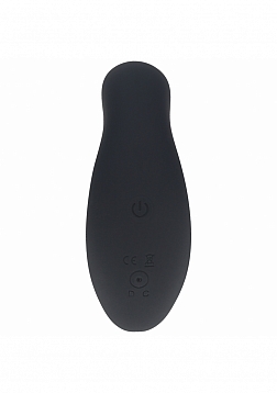 LEVELZ - Dual Motor Remote Control Dual Motor Vibrating Liquid Silicone Prostate Stimulator - Black