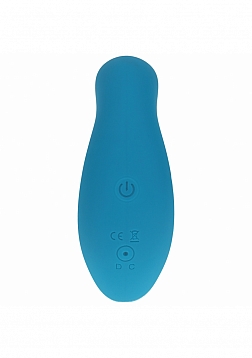 LEVELZ - Dual Motor Remote Control Dual Motor Vibrating Liquid Silicone Prostate Stimulator - Teal