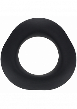 LEVELZ - Ergo Liquid Silicone Cock Ring - Black