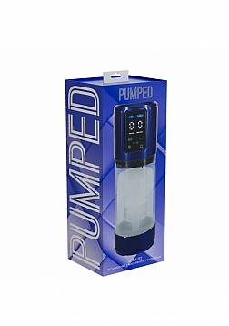 PUMPED - UltraLift - Automatic Masturbator - Waterproof - 10 Function - Metallic Blue