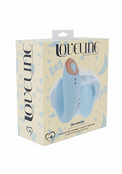 Loveline - Daydream - Rechargeable Vibrator- 10 Function - Waterproof - Blue
