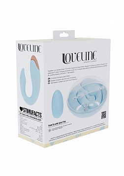 Loveline - Daydream - Rechargeable Vibrator- 10 Function - Waterproof - Blue