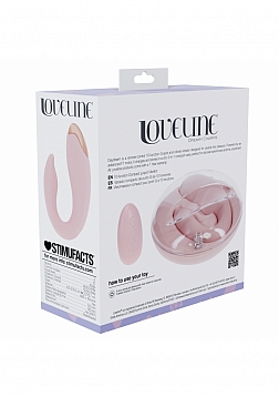 Loveline - Daydream - Rechargeable Vibrator- 10 Function - Waterproof - Pink