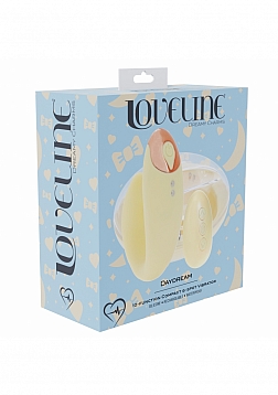 Loveline - Daydream - Rechargeable Vibrator- 10 Function - Waterproof - Yellow