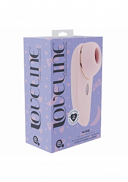 Loveline - Aurie - AirTapTech - Rechargeable Vibrator- 10 Function - Waterproof - Pink