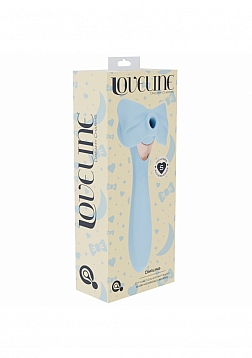 Loveline - Darling - AirTapTech - Rechargeable Vibrator - 10 Function - Waterproof - Blue