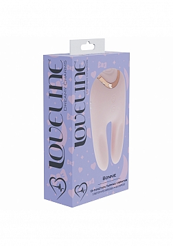 Loveline - Bonnie - Rechargeable Vibrator - 10 Function - Waterproof - Pink