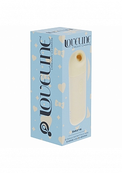 Loveline - Sweetie - AirTapTech - Rechargeable Vibrator - 10 Function - Waterproof - Yellow