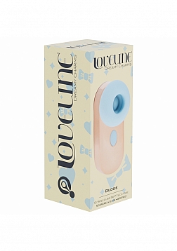 Loveline - Budsie - AirTapTech - Rechargeable Vibrator - 10 Function - Waterproof - Blue