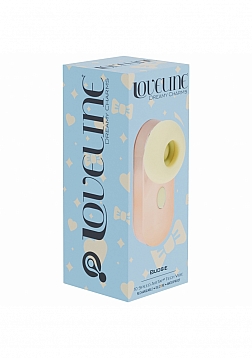 Loveline - Budsie - AirTapTech - Rechargeable Vibrator - 10 Function - Waterproof - Yellow