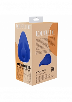 Loveline - ErgoDrop Vibe - 10 Function - Vibrating - Waterproof - Blue