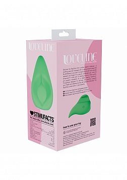 Loveline - ErgoDrop Vibe - 10 Function - Vibrating - Waterproof - Green