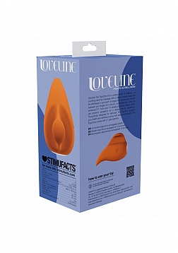 Loveline - ErgoDrop Vibe - 10 Function - Vibrating - Waterproof - Orange