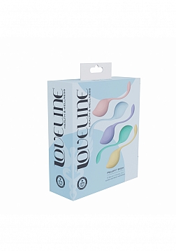 Loveline - PelviFit Stem Kegel Kit - Multiweight - Waterproof - Multicolor