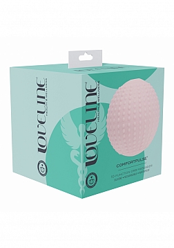Loveline - ComfortPulse Messager - 10 Function - Vibrating - Waterproof - Food Grade Silicone - Pink