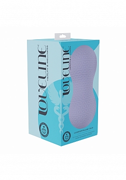 Loveline - ComfortPulse Duo Messager - 10 Function - Vibrating - Waterproof - Food Grade Silicone - 